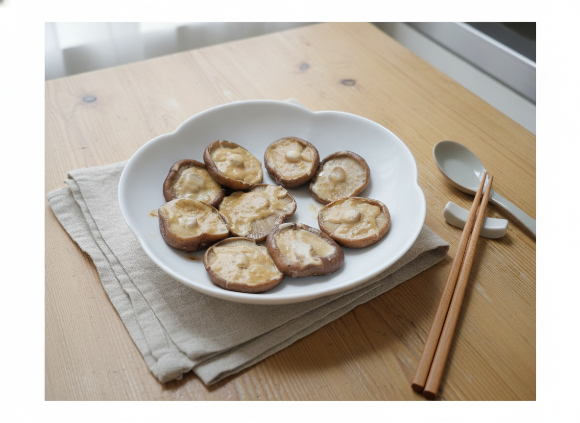 しいたけの醤油マヨネーズ焼きレシピ