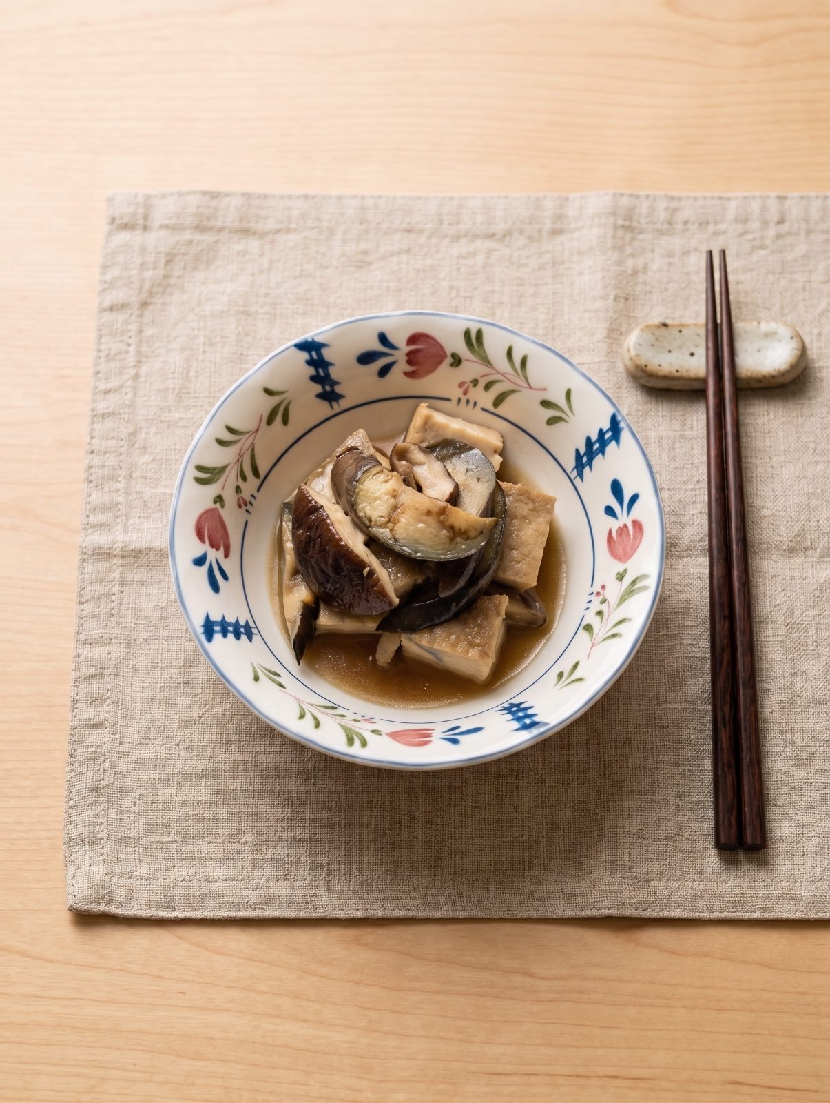 厚揚げとなすの焼きびたしレシピ